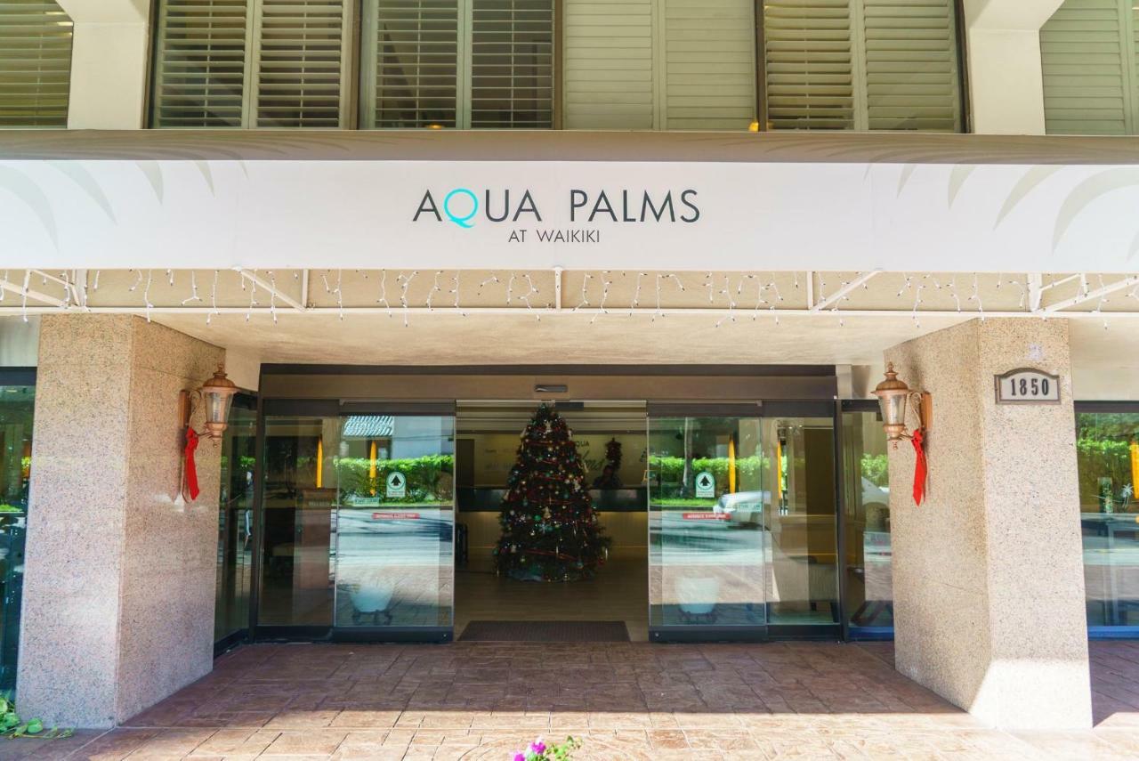 Aqua Palms Waikiki Aparthotel Honolulu Exterior photo